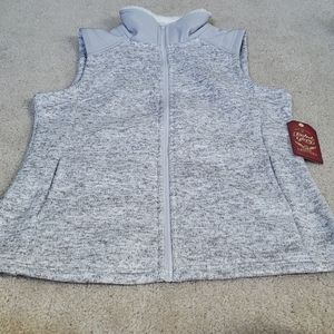 Faded Glory Sweater Vest Gray XS NWT